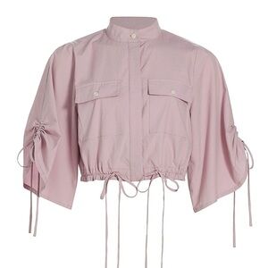 NWT! Hevron Size XS • Eva Lilac Cropped Top.